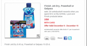 Upcoming Finish Dishwasher Deals at CVS & Walgreens: as low as $1.89/box