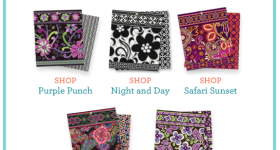 Vera Bradley: 50% off 5 Sale Colors