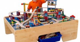 Walmart: Price cut on Kid Kraft Train Table and Set – just $99 (reg. $149)