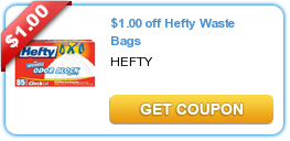 $1/1 Hefty Waste Bags = $3.99 at Walgreens!