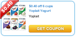 6 New Yoplait Coupons!