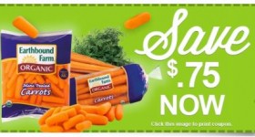 $.75 off Earthbound Farms organic carrots