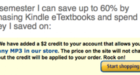 Amazon.com: Free $2 MP3 credit (reminder)