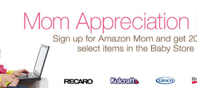 Amazon Mom – 20% off Baby Store