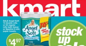 Angel Soft Toilet Paper Printable Coupon| Stock up Pricing at Kmart, Walmart or Target