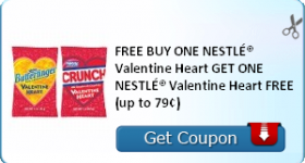 B1G1 FREE Nestle Candy Coupon = Just $0.20 at Walgreens!!!
