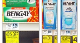 Bengay Cream, Only $1.59 at Rite Aid!