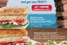 Boston Market Coupon – Buy One, Get One Free