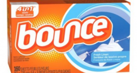 Bounce Fresh Linen Dryer Sheets (160 ct.): $6 + FREE Shipping