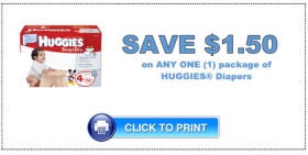 CVS: Huggies Diapers as low as $6.49