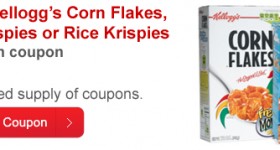 CVS: Kellogg’s Corn Flakes, Rice or Cocoa Krispies 2/$2 (Store Coupon Available Today Only)