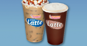 Dunkin Donuts Coupon: $0.99 Hot or Iced Latte – Greater Philly Area
