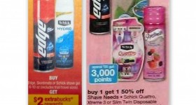 Edge and Skintimate Shaving Gel Coupons + CVS and Walgreens Deals Starting 2/3
