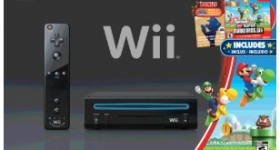 Enter to Win a Black Wii Console with New Super Mario Brothers!