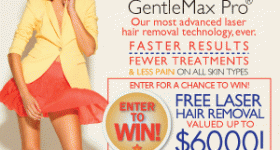 Enter to Win a High Value Laser Hair Removal Package!