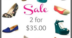 Fashion Friday: 2 Pairs of Shoes for $35 + FREE Shipping