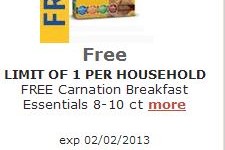 Fred Meyer: FREE Carnation Instant Breakfast