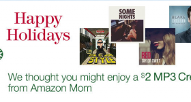 Free $2.00 Amazon MP3 Credit (Amazon Moms)
