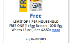 Free Egg Beaters at Kroger
