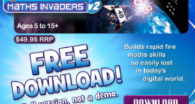 FREE Math Invaders Download ($50 Value)