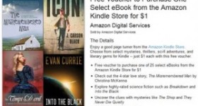Free Voucher to Purchase One Select eBook from the Amazon Kindle Store for $1