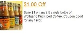 FREE Wolfgang Puck Iced Coffee at Kroger!