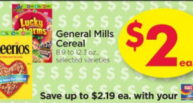 Giant Eagle: Multi-Grain Cheerios, As Low As $0.30