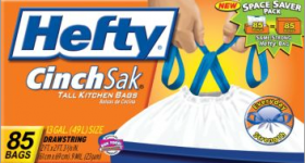 Hefty Trash Bag Coupon – Save $1.00/1
