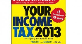 J.K. Lasser’s Your Income Tax 2013: Preparing for Your 2012 Tax Return $13.67