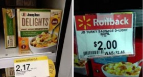 Jimmy Dean Delights Coupon| FREE at Walmart and 17¢ at Target