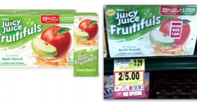 Juicy Juice Fruitifuls, Only $1.50 at Harris Teeter!