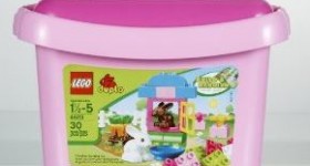 LEGO Bricks and More DUPLO Pink Brick Box only $8