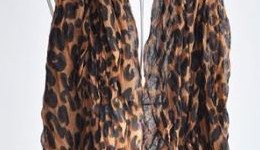 Leopard print scarf for $3.40 shipped