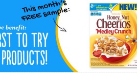 Live Better America Members: FREE Honey Nut Cheerios Medley Crunch Cereal