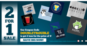 LOL Shirts: BOGO sale ($7.49 each shipped)