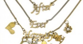 Multilayer “Happily Ever After” Charm Necklace for only $1.99 shipped
