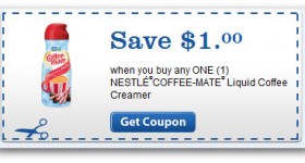 Nestle Coffee-Mate Creamer Just 50¢ at Walgreens
