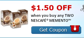 New $1.50/2 Nescafe Momentos Coupon Available