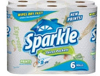 New $1/1 Sparkle Paper Towel Coupon + Walmart Deal!