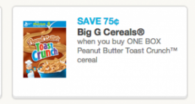 New Cereal Coupons: Save $.75/1