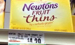 Newtons Thin Coupon  – $1.99 at Giant