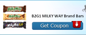 Printable Coupon: B2G1 FREE Milky Way Bars + CVS Deal