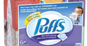 Puffs 6-Pack of 124-Count Family Boxes Just $8.41 + Free Shipping