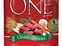 Purina One Classics Canned Dog Food, Beef Brown Rice, 13-Ounce (Pack of 12) for $9.96