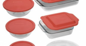 Pyrex Easy Grab 11-Piece Bake-and-Store Set: $19.99 (67% off) – today only