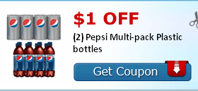 Rare $1/2 Pepsi Multi-Pack Plastic Bottles Coupon Available