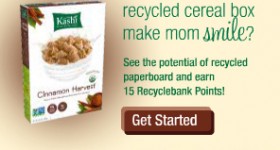 Recyclebank: Earn 15 More Points from Recyclebank (Make Moms Smile)