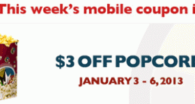 Regal Cinemas: Save $3 on Popcorn!