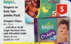 {Reminder} Rite Aid: Pampers diapers as low as $6.49 + FREE Physician’s Formula cosmetics