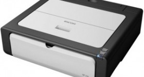 Ricoh Aficio SP100e Desktop Laser Printer $39.99 Shipped